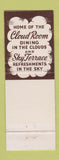 Matchbook Cover - Camlin Hotel Seattle WA