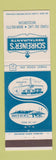 Matchbook Cover - Schreiner's Restaurant Marinette Fond Du Lac WI #2