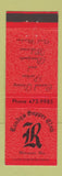 Matchbook Cover - Randy's Supper Club Whitewater WI
