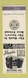 Matchbook Cover - Peoples State Bank Bloomer WI