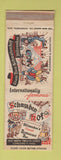 Matchbook Cover - Schwaben Hof Milwaukee WI German WEAR #2