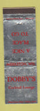 Matchbook Cover - Dobby's Cocktail Lounge Middleton WI WEAR