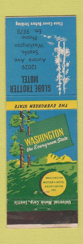 Matchbook Cover - Globe Trotter Motel Seattle WA