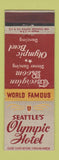Matchbook Cover - Olympic Motel Seattle WA #1