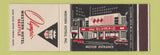 Matchbook Cover - Olympic Motel Seattle WA Motor Entrance #2
