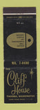 Matchbook Cover - Cliff House Tacoma WA WEAR