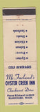 Matchbook Cover - McFarland's Oyster Creek Inn Blanchard WA WEAR