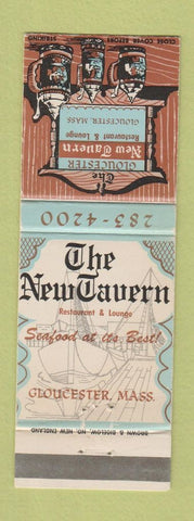 Matchbook Cover - The New Tavern Restaurant Gloucester MA