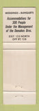 Matchbook Cover - The New Tavern Restaurant Gloucester MA