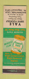 Matchbook Cover - Quaker State oil gas Baldwin Park CA WEAR