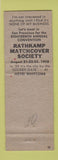 Matchbook Cover - Belcher Photos Olympia WA photography hillbilly