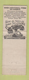 Matchbook Cover - Copes Service Uniforms Supply Detroit MI WORN