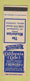 Matchbook Cover - California Cafe Merced CA #2