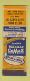 Matchbook Cover - Little Rock Auto Parts Wagner Brake Linings AR WORN