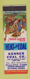 Matchbook Cover - Kenner Coal Altoona PA hillbilly