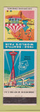 Matchbook Cover - 1962 Seattle World's Fair Space Needle Gayway WA
