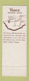 Matchbook Cover - Ridpath Hotel Spokane WA