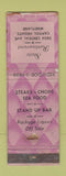 Matchbook Cover - State Restaurant Capitol Heights MD WORN