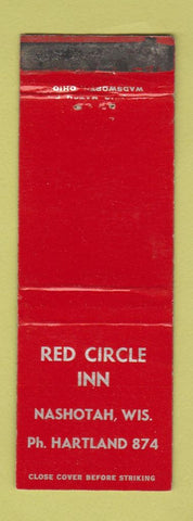 Matchbook Cover - Red Circle Inn Nashotah WI WEAR