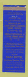 Matchbook Cover - Park Hotel Richland Center WI