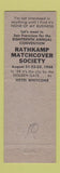 Matchbook Cover - Belcher Photos Olympia WA photography hillbilly