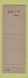Matchbook Cover - Massey's Accessory Shop Oklahoma City OK hillbilly