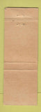 Matchbook Cover - Caruso's Lounge Detroit MI WORN