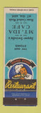 Matchbook Cover - Mount Ida Cafe AR Jipper Swindle