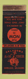 Matchbook Cover - Oklahoma A&M Tech Okmulgee OK WORN