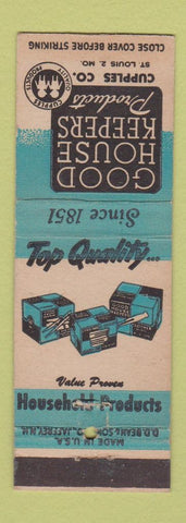 Matchbook Cover - Good House Keepers Products Cupples ST Louis MO