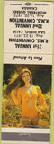 Matchbook Cover - RMS Convention San Diego Montreal QC pinup
