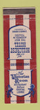 Matchbook Cover - Hillcrest Hotel Toledo OH Victorian Room WEAR