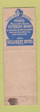 Matchbook Cover - Hillcrest Hotel Toledo OH Victorian Room WEAR