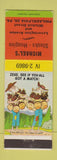 Matchbook Cover - Michael's Steaks and Hoagies Philadelphia PA hillbilly