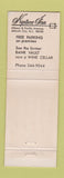 Matchbook Cover - Neptune Inn Atlantic City NJ