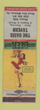 Matchbook Cover - Oasis Tavern West Des Moines IA pinup WORN