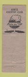 Matchbook Cover - Oasis Tavern West Des Moines IA pinup WORN