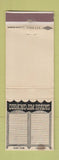 Matchbook Cover - Diamond Jim Bradys Detroit MI WEAR