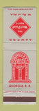 Matchbook Cover - West Point Railroad Georgia