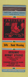 Matchbook Cover - Ceramic Hobby Studio Pontaic MI WEAR