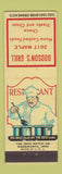 Matchbook Cover - Dodson's Grille
