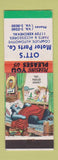 Matchbook Cover - Ott's Auto Parts Detroit MI hillbilly