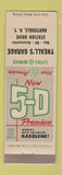 Matchbook Cover - Cities oil gas Theall's Garage Hartsdale NY