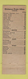 Matchbook Cover - Florence Graystone Treasurer Election Utica NY