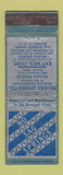 Matchbook Cover - No Sag Springs Detroit MI Furniture mattresses WEAR