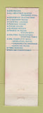 Matchbook Cover - Colony Resort Motel Atlantic City NJ