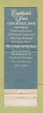 Matchbook Cover - Captain's Inn Forked River ND
