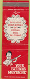 Matchbook Cover - Your Father's Mustache WEAR