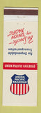 Matchbook Cover - Union Pacific Railroad