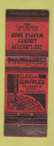 Matchbook Cover - Liberty Waffle Shop Oregon City OR